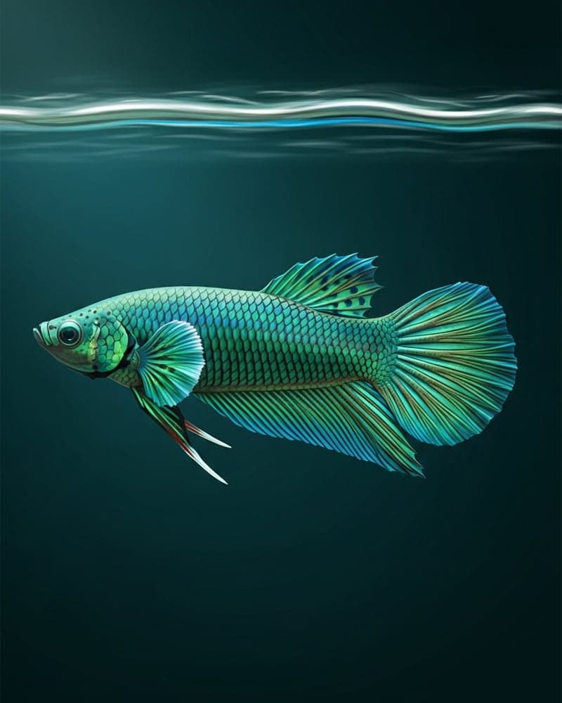 Alien Betta (Betta hybrid) — premium specimen