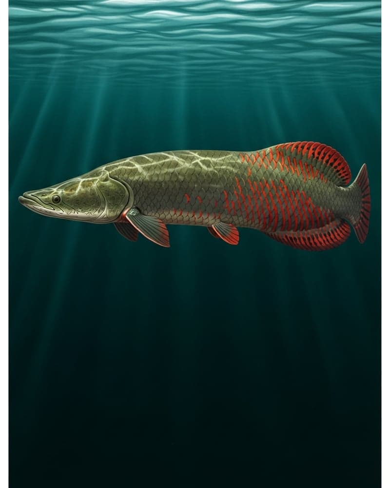 Arapaima (Arapaima gigas) — premium specimen
