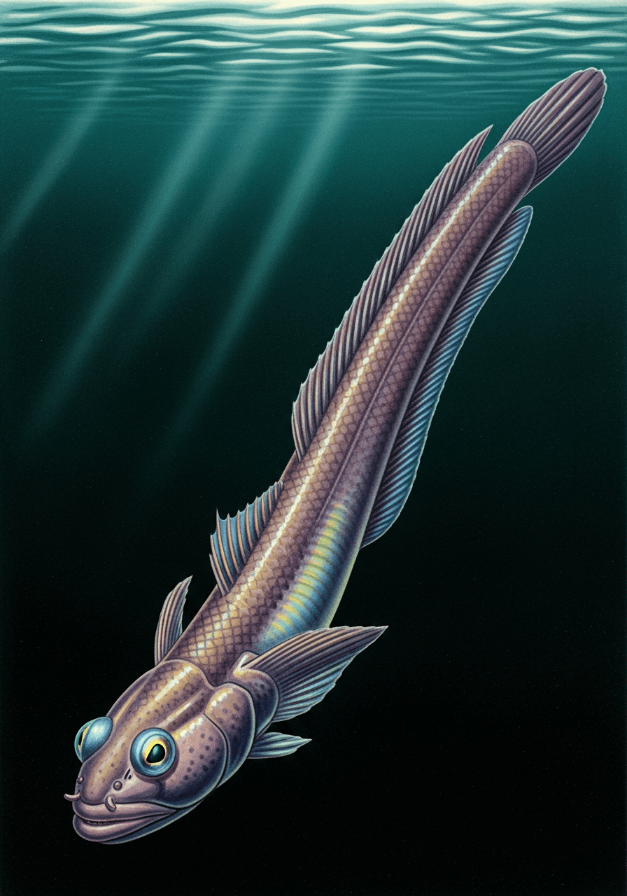 Dragon Goby (Gobioides broussonnetii) — premium specimen