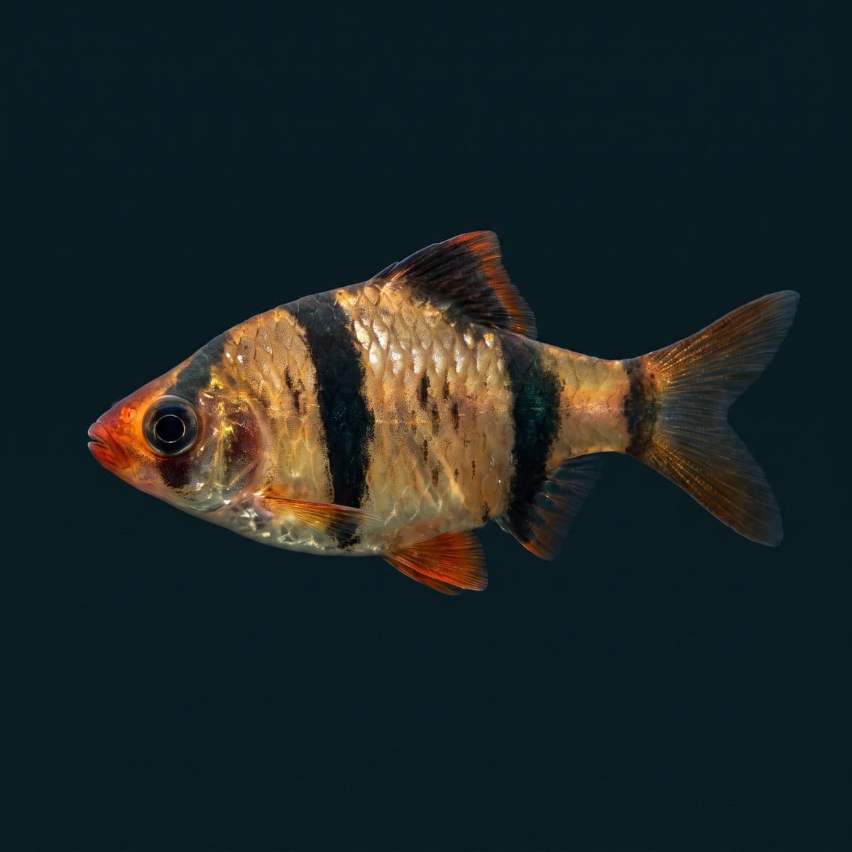 Tiger Barb (Puntigrus tetrazona) — premium specimen