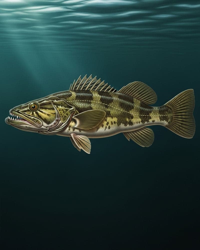 Wolf Fish (Hoplias malabaricus) — premium specimen
